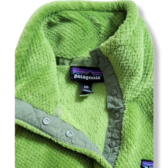 PATAGONIA Polartec Re-Tool Synchilla Snap Fleece Pullover Sweater XXS - Picture 2 of 6